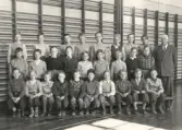 Elever i klass 4 på Engelbrektsskolan, 1949