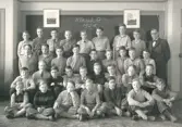 Klass 6D på Engelbrektsskolan, 1951