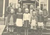 Elever i klass 3-4 i Alltorps skola i Asker, 1946 och 1947