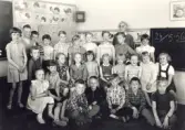 Rudbeckiusskolan klass 2 , 1956