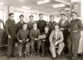 Elever på Centrala verkstadsskolan, 1955-1956