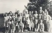 Elever med manlig lärare på Mosjö kyrkskola, höstterminen 1936