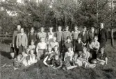 Klass 3,4,5,6 och 7 på Mosjö kyrkskola, 1940-1944