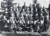 Klass 5,6,7 på Mosjö kyrkskola, 1945-1946