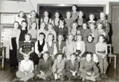 Klass 3-4 i Mosjö kyrkskola, 1952-10-03