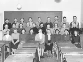 Skolklass på Askers kyrkskola, 1953