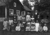 Skolklass på Alltorps skola, 1910-tal