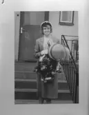 Flicka som tagit studenten