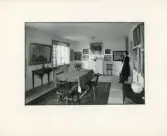 Hemma hos Dagmar och Philibert Humbla, Länsintendent Fil. Doktor vid Gävle Museum.