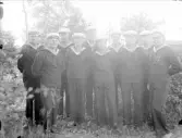 Kustartillerister, Österbybruk, Uppland 1923