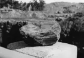 Orsten vid aluskifferbrottet i Kvarntorp i Ekeby, 1964