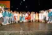 Föreställning av musikalen West Side Story. Möllan i Mölndal den 10 maj 1986.