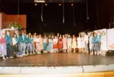 Föreställning av musikalen West Side Story. Möllan i Mölndal den 10 maj 1986.