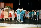 Föreställning av musikalen West Side Story. Möllan i Mölndal den 10 maj 1986.