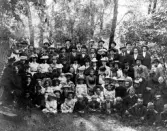 Föreningen Enigheten 1903, bl.a. familjen Liedholm.