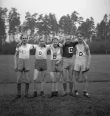 Folkskolans tävlingar, 1944.
Några av de tävlande.