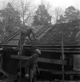 Friluftsmuseet, i Jönköpings stadspark, består av flera äldre byggnader till exempel soldattorpet, som flyttades från Linderås. Detta dokumenterades 1978-03-10.