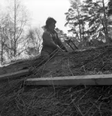 Friluftsmuseet, i Jönköpings stadspark, består av flera äldre byggnader till exempel soldattorpet, som flyttades från Linderås. Detta dokumenterades 1978-03-10.