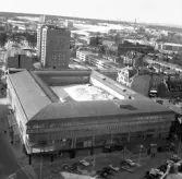 Medborgarhuset sett ovanifrån, 1965