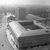 Höghus bakom Medborgarhuset, 1965