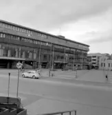 Medborgarhuset och Norlings bryggeri vid Södertorget, 1960-tal