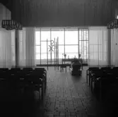 Mäster Olofs kapell vid krematoriet i Örebro, 1977-01-28