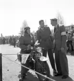 6-dagars motorcykeltävling. Den 13 maj 1950