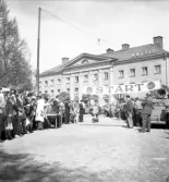 6-dagars motorcykeltävling. Den 13 maj 1950