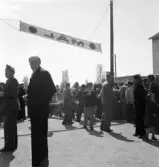 6-dagars motorcykeltävling. Den 13 maj 1950