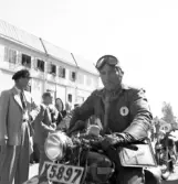 6-dagars motorcykeltävling. Den 13 maj 1950
