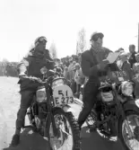 6-dagars motorcykeltävling. Den 13 maj 1950