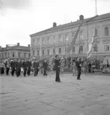 Studentexamen. Den 15 maj 1950