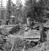 Flygolycka vid Ockelbo. Den 31 juli 1951