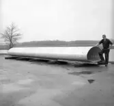 Gävle Galvan, 8 november 1967. Vägtrumma
Gavleverken AB, GA Plagan AB ursprung Lindahl & Runers Mekaniska Verkstad.
Efter konkurs 1893 ombildas till Gefle Verkstäder AB. Ombildades 1910 till Gefle Verkstads & Gjuteri AB, från 1924 namnet AB Gavleverken. Företaget köptes 1953 av Gävle Galvan grundare och ägare Arne Sjöström , som 1956 sålde Galvaniseringsfabriken