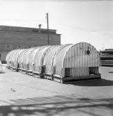 Gävle Galvan, juli 1968. Vägtrumma
Gavleverken AB, GA Plagan AB ursprung Lindahl & Runers Mekaniska Verkstad.
1893 till Gefle Verkstäder AB. 1910 till Gefle Verkstads & Gjuteri AB, från 1924 till AB Gavleverket. Företaget köptes 1953 av Gävle Galvan grundare och ägare Arne Sjöström, som 1954 sålde Galvaniseringsfabriken.