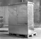 Gävle Galvan, juli 1968. Plåtskåp
Gavleverken AB, GA Plagan AB ursprung Lindahl & Runers Mekaniska Verkstad.
1893 till Gefle Verkstäder AB. 1910 till Gefle Verkstads & Gjuteri AB,  1924 till AB Gavleverket. Företaget köptes 1953 av Gävle Galvan grundare och ägare Arne Sjöström, som 1956 sålde Galvaniseringsfabriken