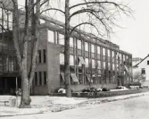 Polishuset, Västergatan, Växjö ca 1975.
Polishus från 1963.