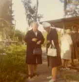 Kursavslutning på Solliden utanför Örebro, 1975-08-24