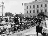 Gävle stad – Rådhusesplanaden.
Barnens dag på Rådhustorget omkring 1920.