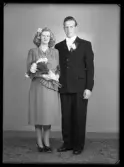 Brudpar, Allan Malmgren, Strömsholm.
Ur Gustaf Åhmans samling.