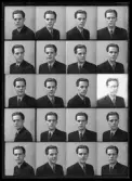 Mansporträtt, Åke Hedström, Herrevad.
Ur Gustaf Åhmans samling.