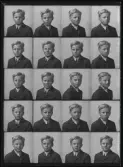 Pojkporträtt. Lars-Ingemar Pettersson. Barnhemmet. Ur Gustaf Åhmans samling.