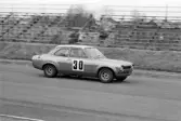 Green i Ford Escort. Velodromloppet. Karlskoga motorstadion. 1969-05-03