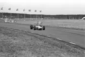 Ronnie på träningen. Velodromloppet. Karlskoga motorstadion. 1969-05-03