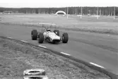 Ronnie på träningen. Velodromloppet. Karlskoga motorstadion. 1969-05-03