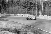 Ronnie Peterson i full fart på Karlskoga motorstadion, 1969-05-03