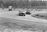 Kamp i kurvan. Karlskoga motorstadion, 1969-05-03