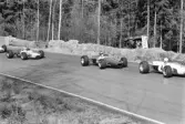 Ett koppel F3-bilar. Karlskoga motorstadion, 1969-05-03
