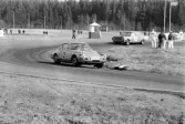 Gunnarsson kör hårt. Karlskoga motorstadion, 1969-05-03
