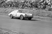 Full fart på rakan. Karlskoga motorstadion, 1969-05-03